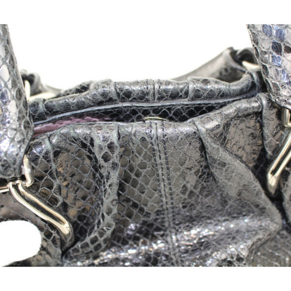 Celine Pillow Small Python Embossed Black - Picture 7 of 11